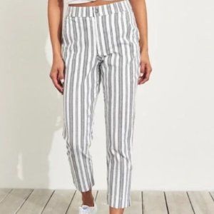 Hollister Ultra-High Rise Striped Pants